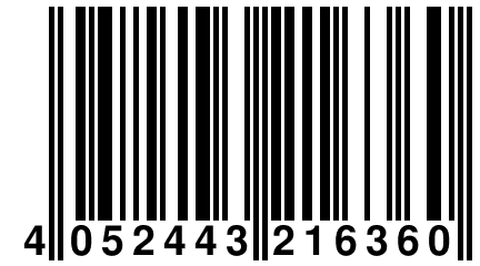 4 052443 216360