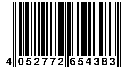 4 052772 654383
