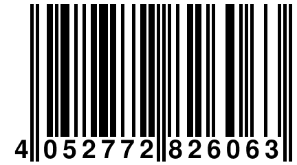 4 052772 826063