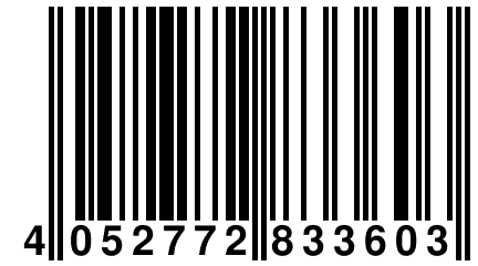 4 052772 833603