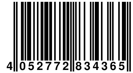 4 052772 834365