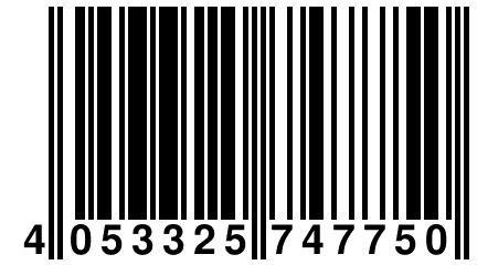 4 053325 747750