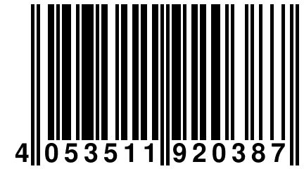 4 053511 920387