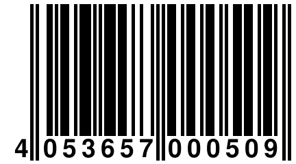 4 053657 000509
