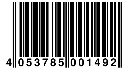 4 053785 001492