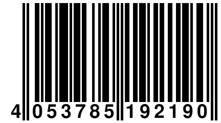 4 053785 192190