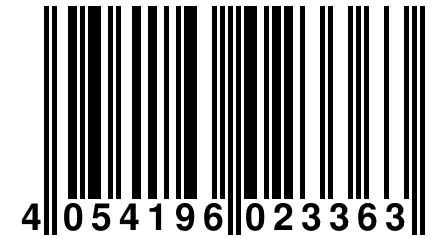 4 054196 023363