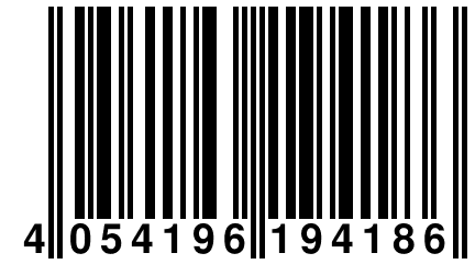 4 054196 194186