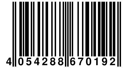 4 054288 670192