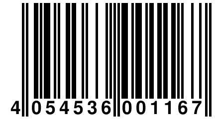 4 054536 001167