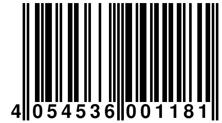 4 054536 001181