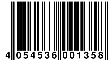 4 054536 001358