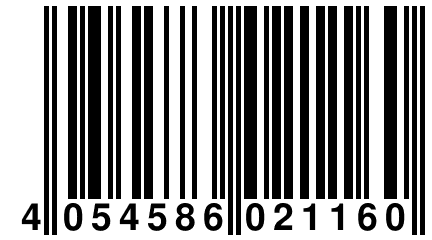 4 054586 021160