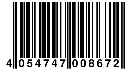 4 054747 008672
