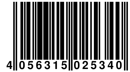 4 056315 025340