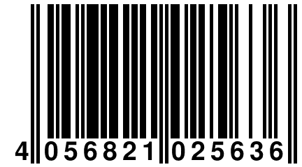 4 056821 025636