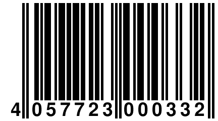 4 057723 000332