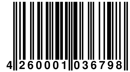 4 260001 036798