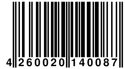 4 260020 140087
