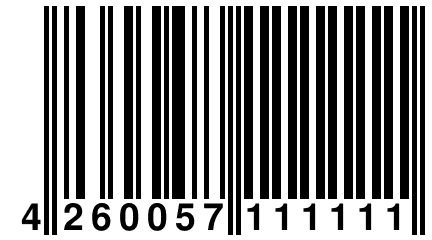 4 260057 111111