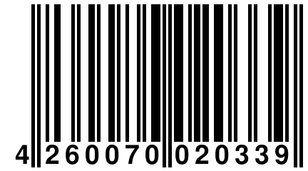 4 260070 020339