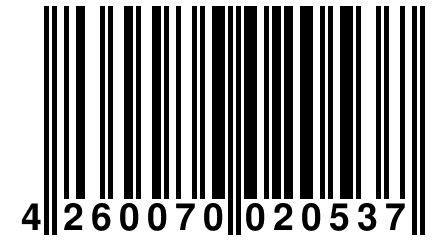 4 260070 020537