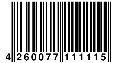 4 260077 111115