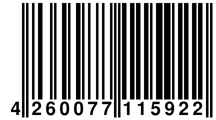 4 260077 115922