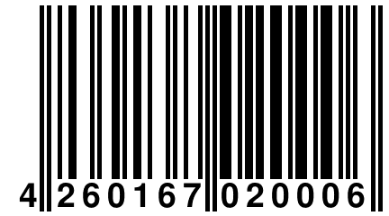 4 260167 020006