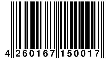 4 260167 150017
