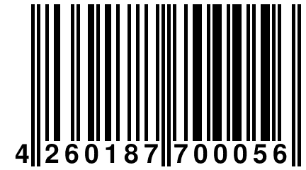 4 260187 700056