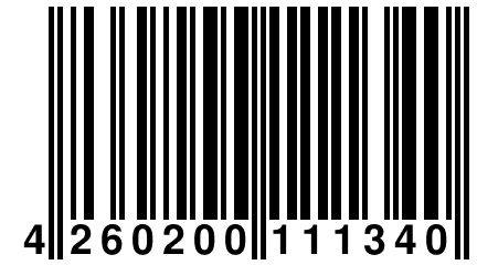 4 260200 111340