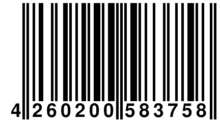4 260200 583758