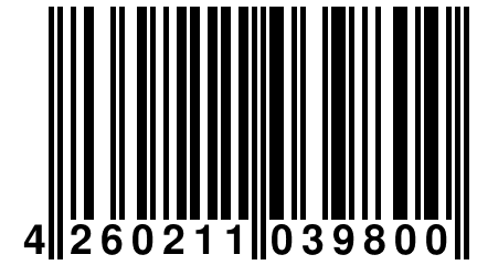 4 260211 039800