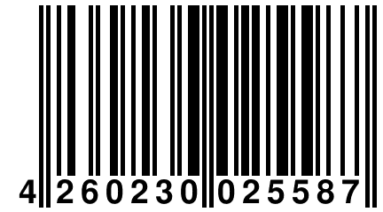 4 260230 025587
