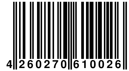 4 260270 610026