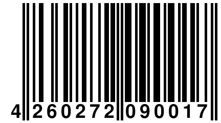 4 260272 090017