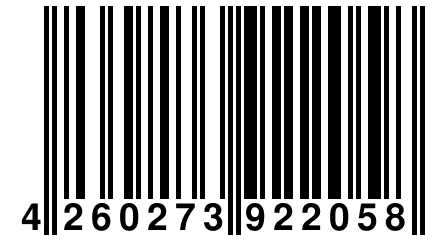 4 260273 922058