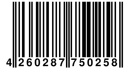 4 260287 750258