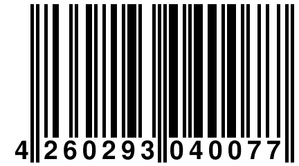 4 260293 040077