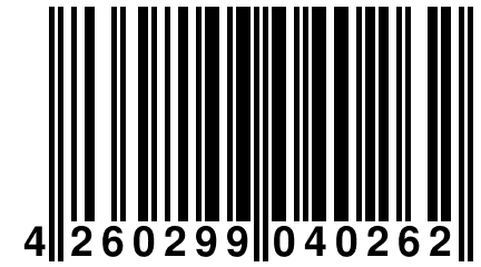 4 260299 040262