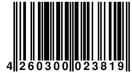 4 260300 023819