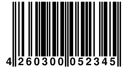 4 260300 052345