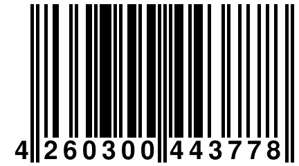 4 260300 443778