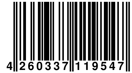 4 260337 119547