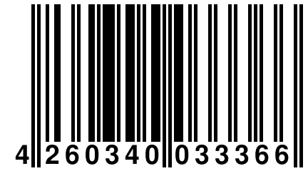 4 260340 033366