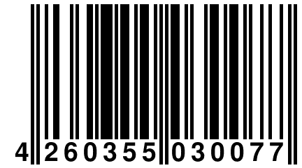 4 260355 030077