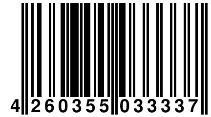 4 260355 033337