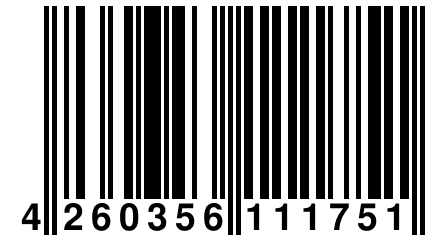 4 260356 111751