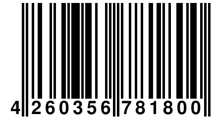 4 260356 781800